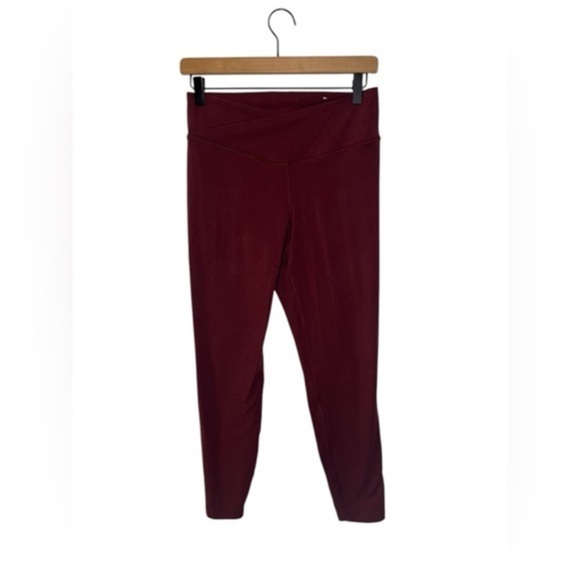 Old Navy Burgundy Leggings - Picture 1 of 3